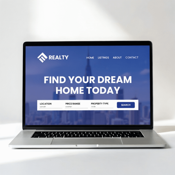 Real Estate Landing Page Design