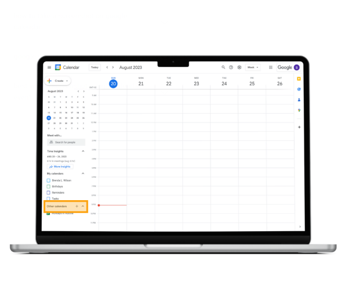 Google Calendar API Integration